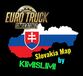 Slovakia Map by KimiSlimi